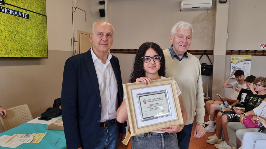 Concorso Aligi Bruni 2024 - Hounaifi Riham (prima classificata medie)
